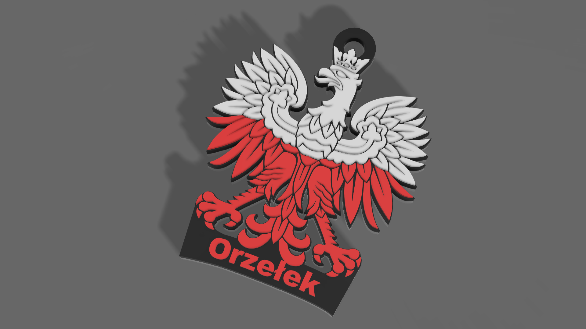 Brelok Orzełek